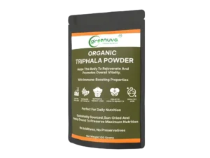 Greenuva Triphala Powder | Ayurvedic Digestive Cleanser | Detox & Immunity