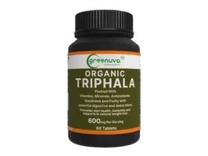 Greenuva Triphala Tablets | Ayurvedic Gut Health | Natural Detox